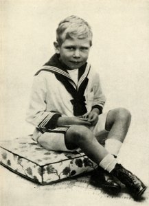 Le roi George VI en vacances à Osborne en 1899, 1937