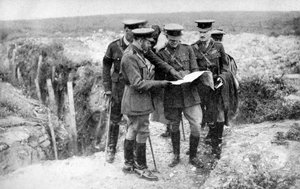 Le roi George V à St Georges Hill, près de Fricourt - Unbekannt