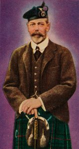 Le roi George V en tenue écossaise