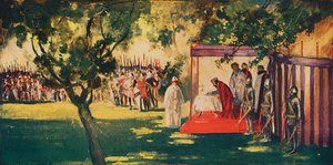 Le roi Jean signant la Magna Carta à Runnydale, 1912