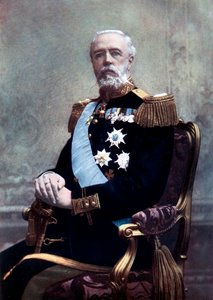 Roi Oscar II de Suède, fin 19e-début 20e siècle