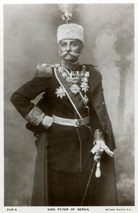 Roi Pierre Ier de Serbie, vers 1903-1918 - Unbekannt