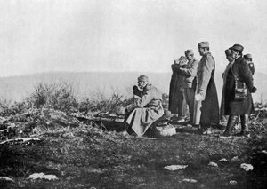 Le roi Pierre de Serbie au front, Première Guerre mondiale - Unbekannt