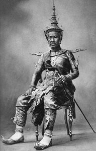 Roi Sisowath du Cambodge, 1922