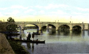 Pont de Kingston upon Thames, Londres, 20ème siècle