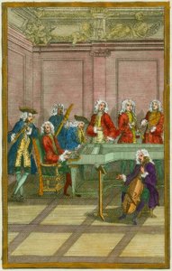 Concert / Gravure sur cuivre 18e s. - Unbekannt