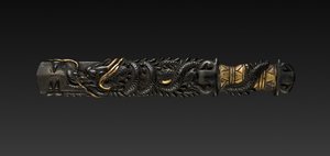 Poignée de Kozuka, 1800s