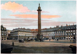 La Colonne Vendôme, Paris, vers 1900