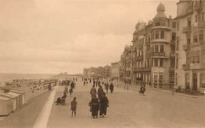 La Digue, La Promenade, vers 1900