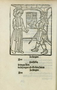 La Farce de maître Pathelin, vers 1490