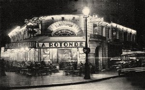 La Rotonde, Boulevard du Montparnasse, vers 1925 - Unbekannt