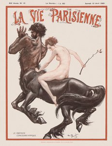 Couverture du magazine La Vie Parisienne, 1921