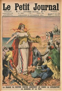 La mission civilisatrice, Le Petit Journal, 19 novembre 1911, 1911 - Unbekannt