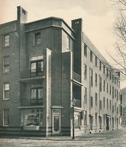 Habitations ouvrières, Spangen, Rotterdam, 1928