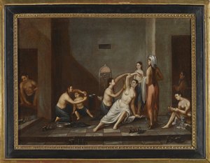 Dames au Hammam, 1741