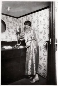 Salle de bain des dames, Zeppelin LZ 127 Graf Zeppelin, 1933