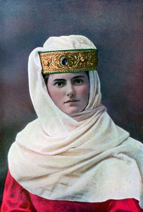 Coiffe de dame, vers 1290, 1910 - Unbekannt