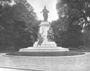 Statue de Lafayette, Washington DC, USA
