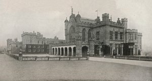 Château de Lambton, Durham, la résidence du Rt. Hon. Le Comte de Durham, vers 1913