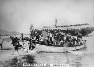 Débarquement à Siboney, 1898