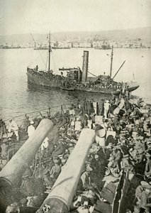 Débarquement des troupes britanniques à Salonique, 1919