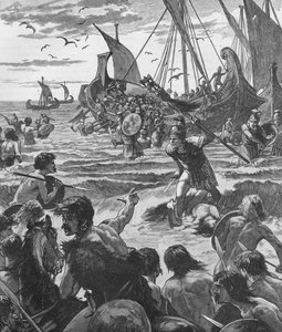 Débarquement des Romains sur la côte du Kent, 43-1905 - Unbekannt