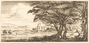 Paysage, en ou après 1635 - Unbekannt
