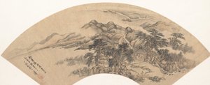 Paysage dans le style de Yan Wengui - Unbekannt