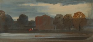 Paysage avec lac, 1828 à 1829 - Unbekannt