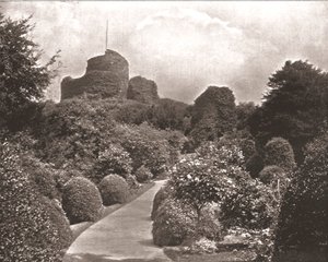 Château de Launceston, Cornouailles, 1894