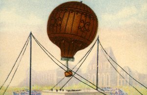 Lancement du ballon des frères Montgolfier, juin 1783, 1932