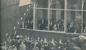 Lancement du nouveau paquebot britannique géant le RMS Queen Mary, 26 septembre 1934, 1936