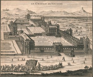 Le Château de Vincennes, 1723
