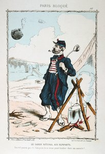 Le Garde Nationale aux Remparts, 1870-1871 - Unbekannt