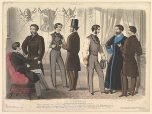 Le Progrès, pour le Bulletin de la Mode, New York, No. 110, de Modes de Paris