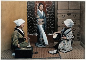 Le jour de récurage, vers 1890
