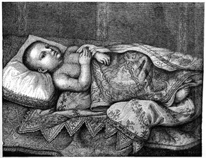 Leopoldo de Medici 1617-1675 dans son berceau, 1882 - Unbekannt