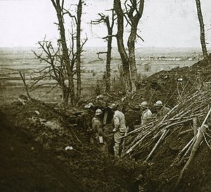 Les Éparges, nord de la France, 1915