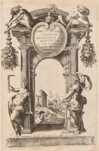 Libro Appartenente al Architettura [Page de titre], 1568