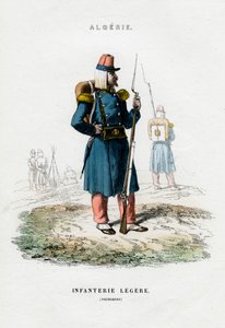 Infanterie légère, armée française en Algérie