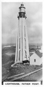 Phare, Pointe-au-Père, Québec, Canada, vers les années 1920 - Unbekannt