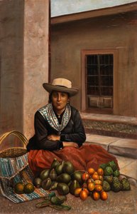 Femme de Lima, vers 1890-1892 - Unbekannt