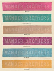 Publicité des frères Mander pour la pratique de la linotype, 1910