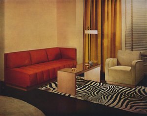Salon par Walter Dorwin Teague, 1939