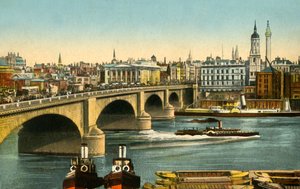 Pont de Londres, vers 1910