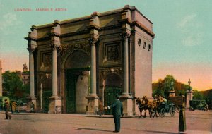Londres, Marble Arch, vers 1906