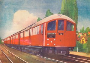 Le Nouveau Train Souterrain Aérodynamique de Londres, Ligne Nord, 1940
