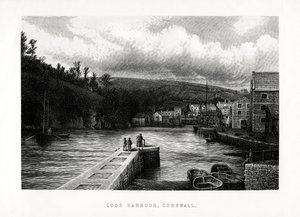 Port de Looe, Cornouailles, Angleterre, 1896