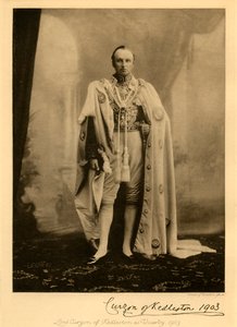 Lord Curzon de Kedleston en tant que vice-roi, 1903, 1925