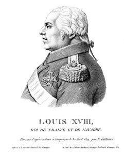 Louis XVIII, Roi de France